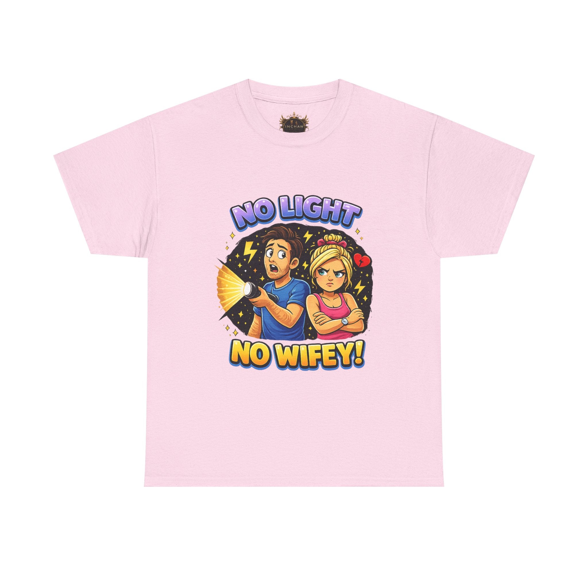 Inchaw Apparel "No Light No Wifey" T-Shirt