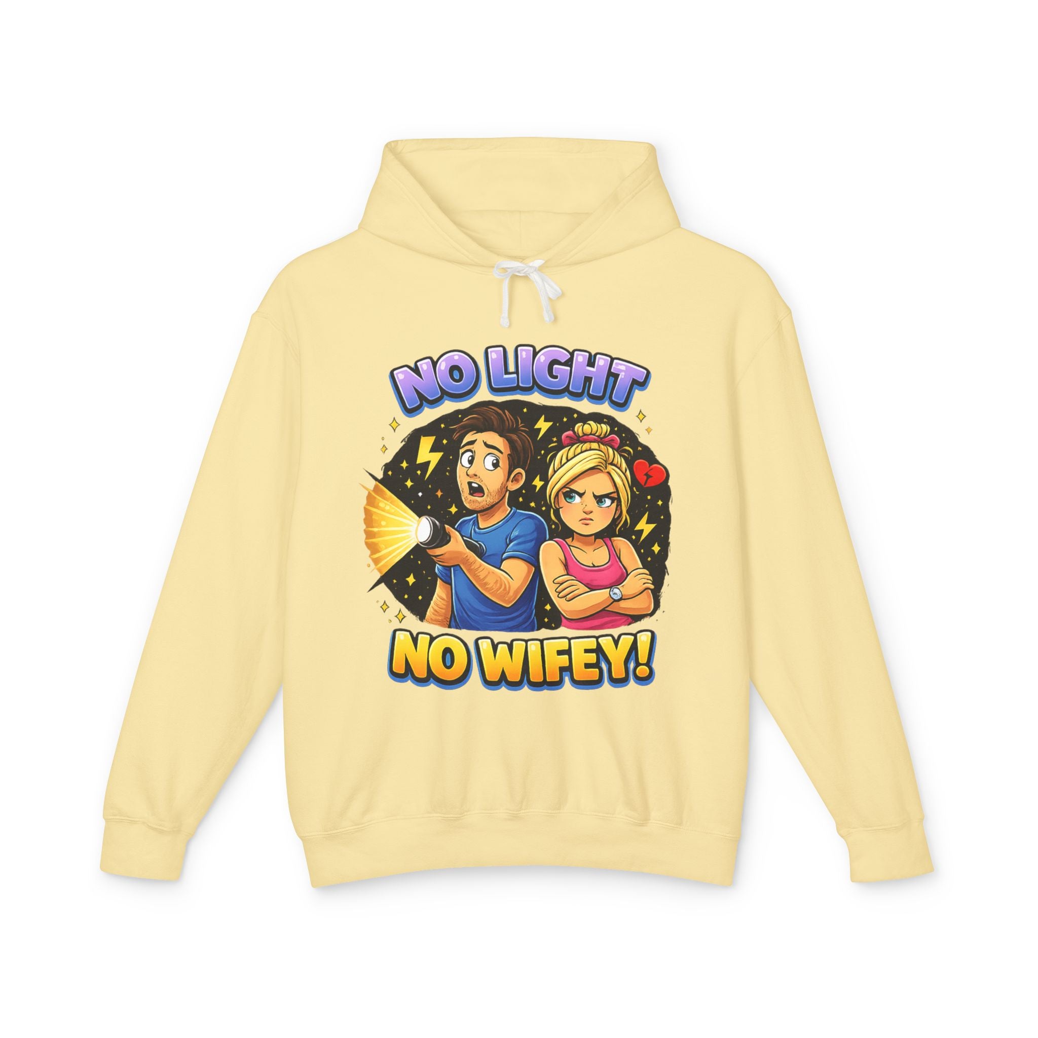 Inchaw Apparel "No Light No Wifey" Hoodie