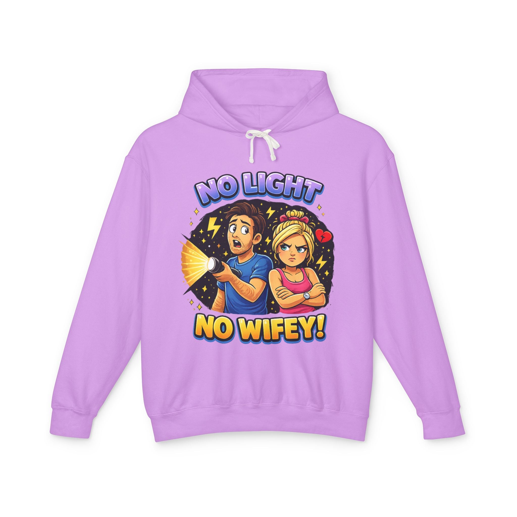 Inchaw Apparel "No Light No Wifey" Hoodie