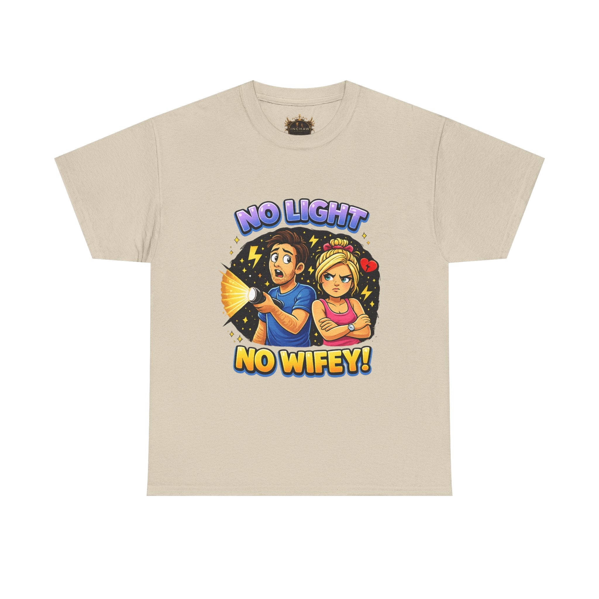 Inchaw Apparel "No Light No Wifey" T-Shirt