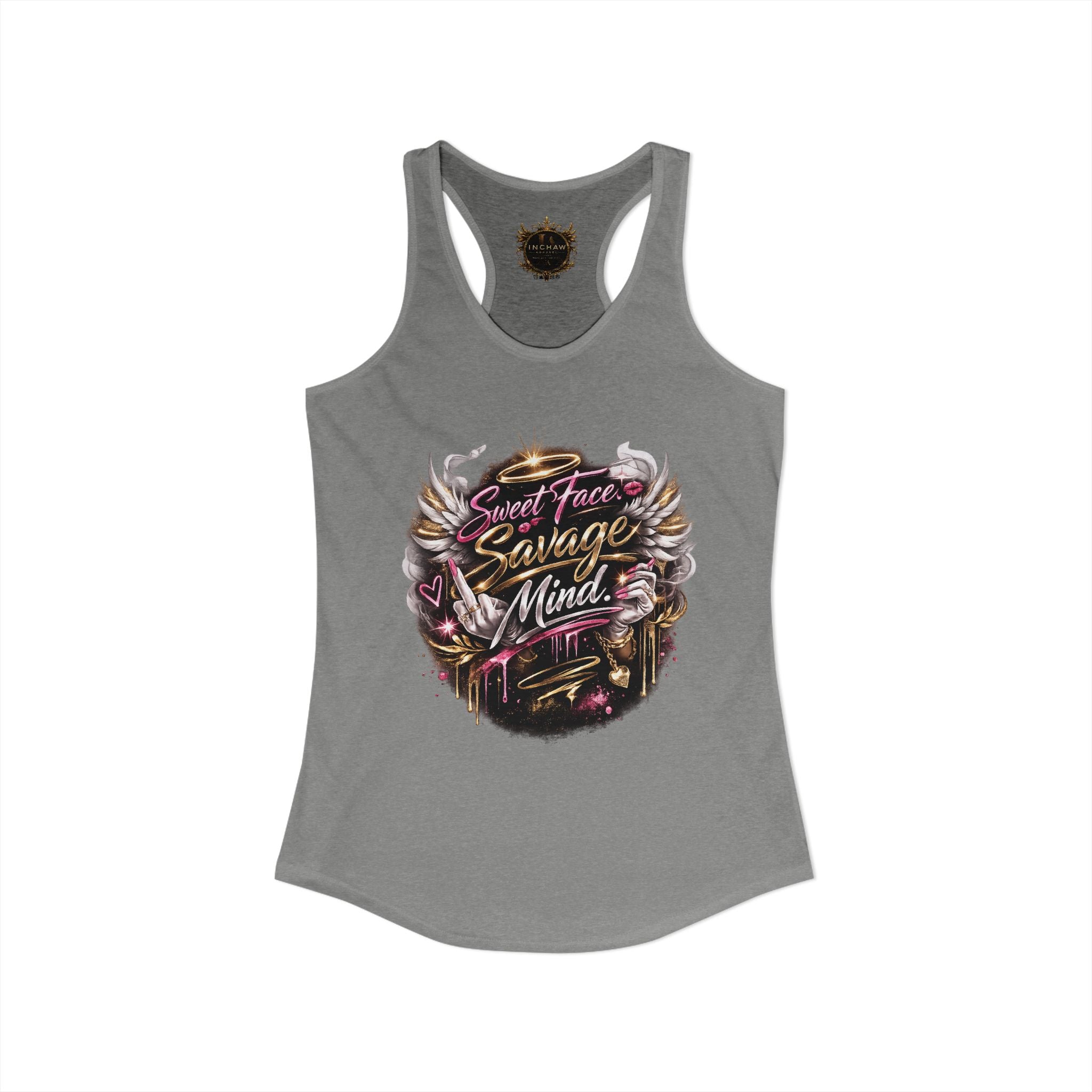 Inchaw Apparel "Sweet Face Savage Mind" Tank Top