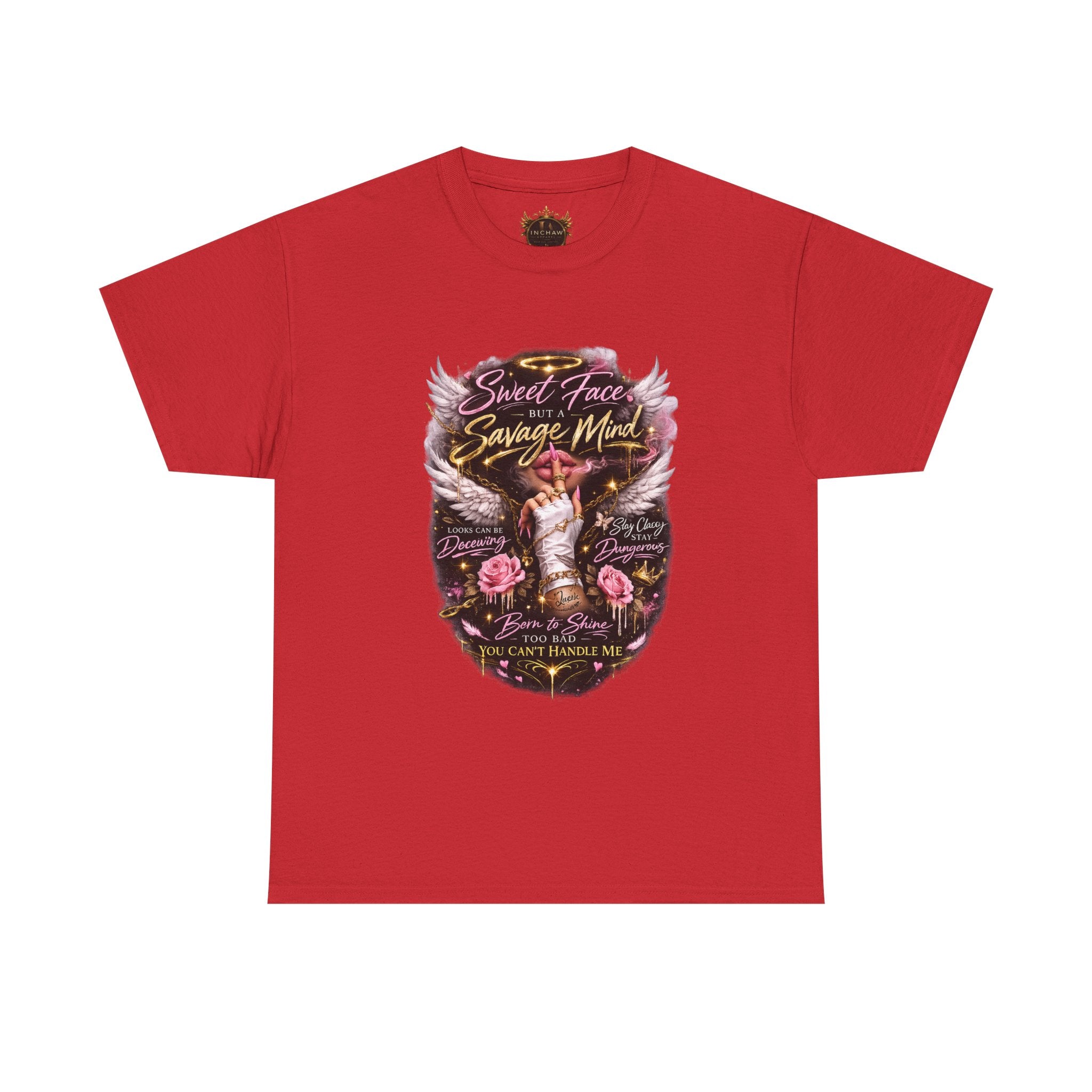 Inchaw Apparel "Sweet Face Savage Mind" T-Shirt