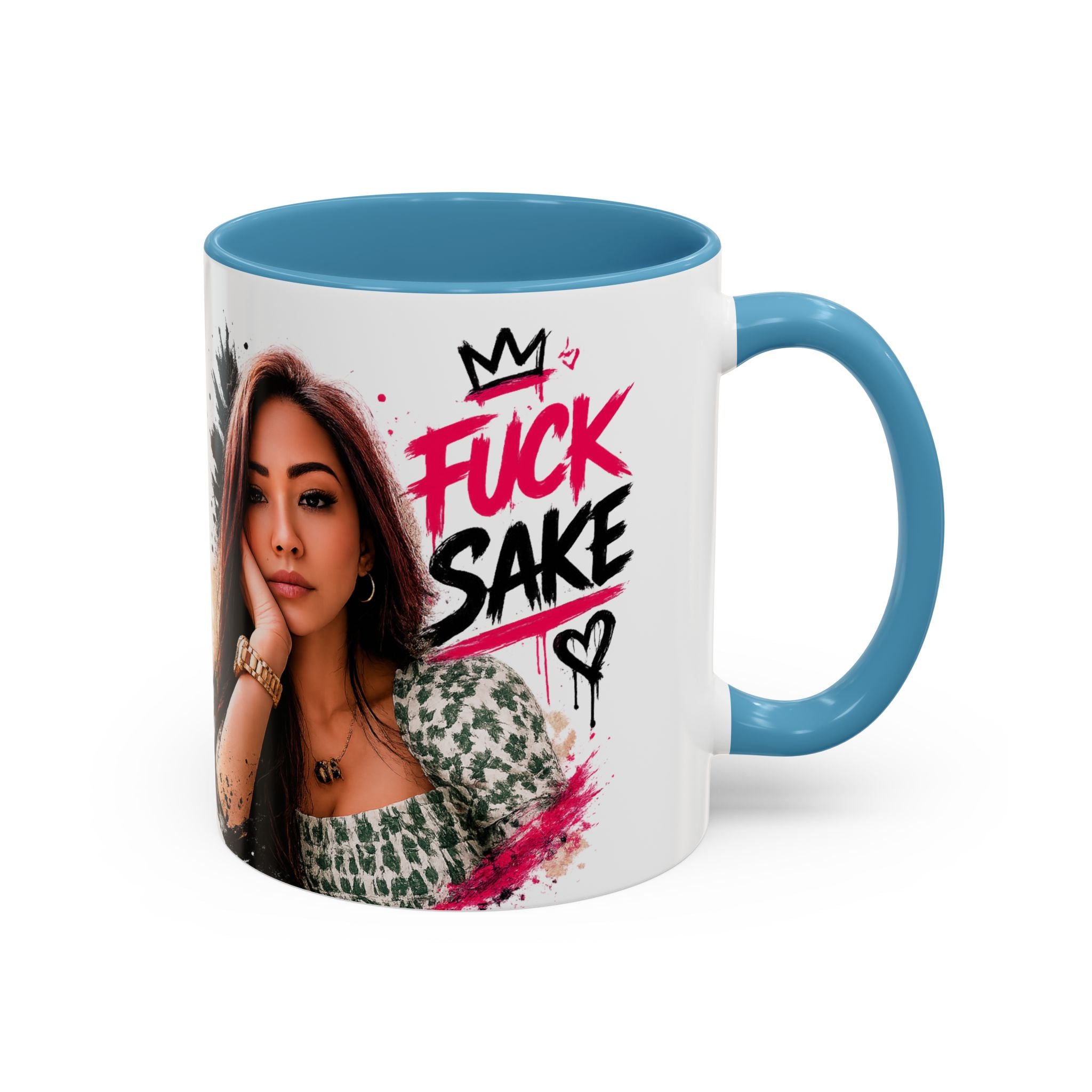 Inchaw Apparel “F*ck Sake” Graffiti Photo Coffee Cup