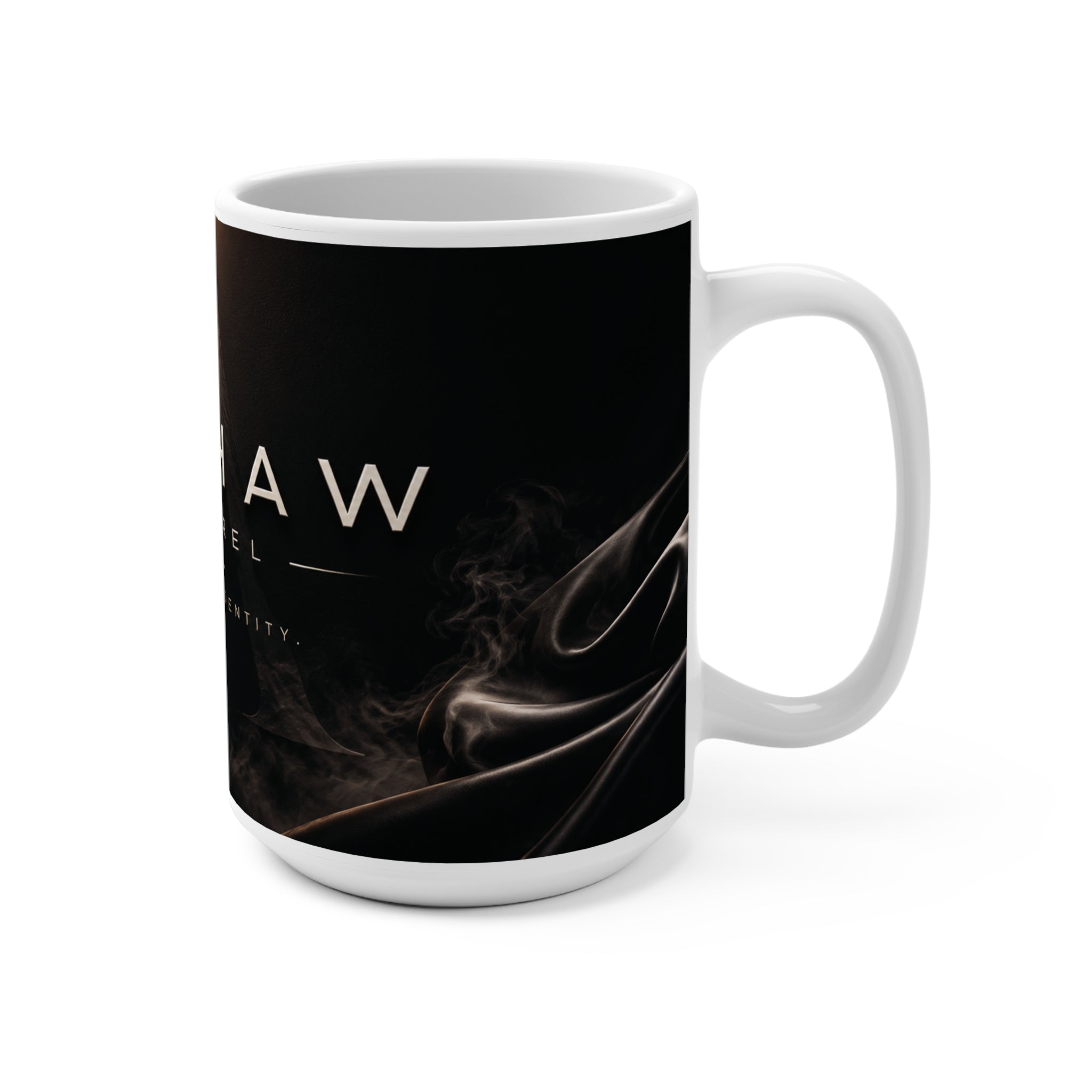 Inchaw Apparel "Logo Dark Smoke" 15oz Coffee Cup