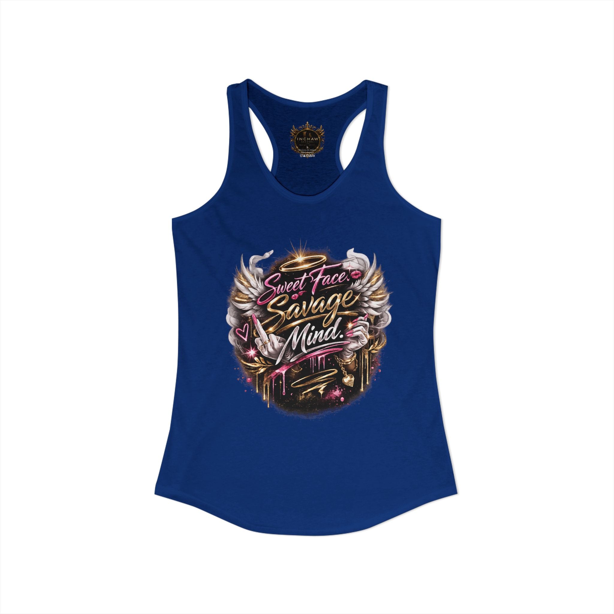 Inchaw Apparel "Sweet Face Savage Mind" Tank Top