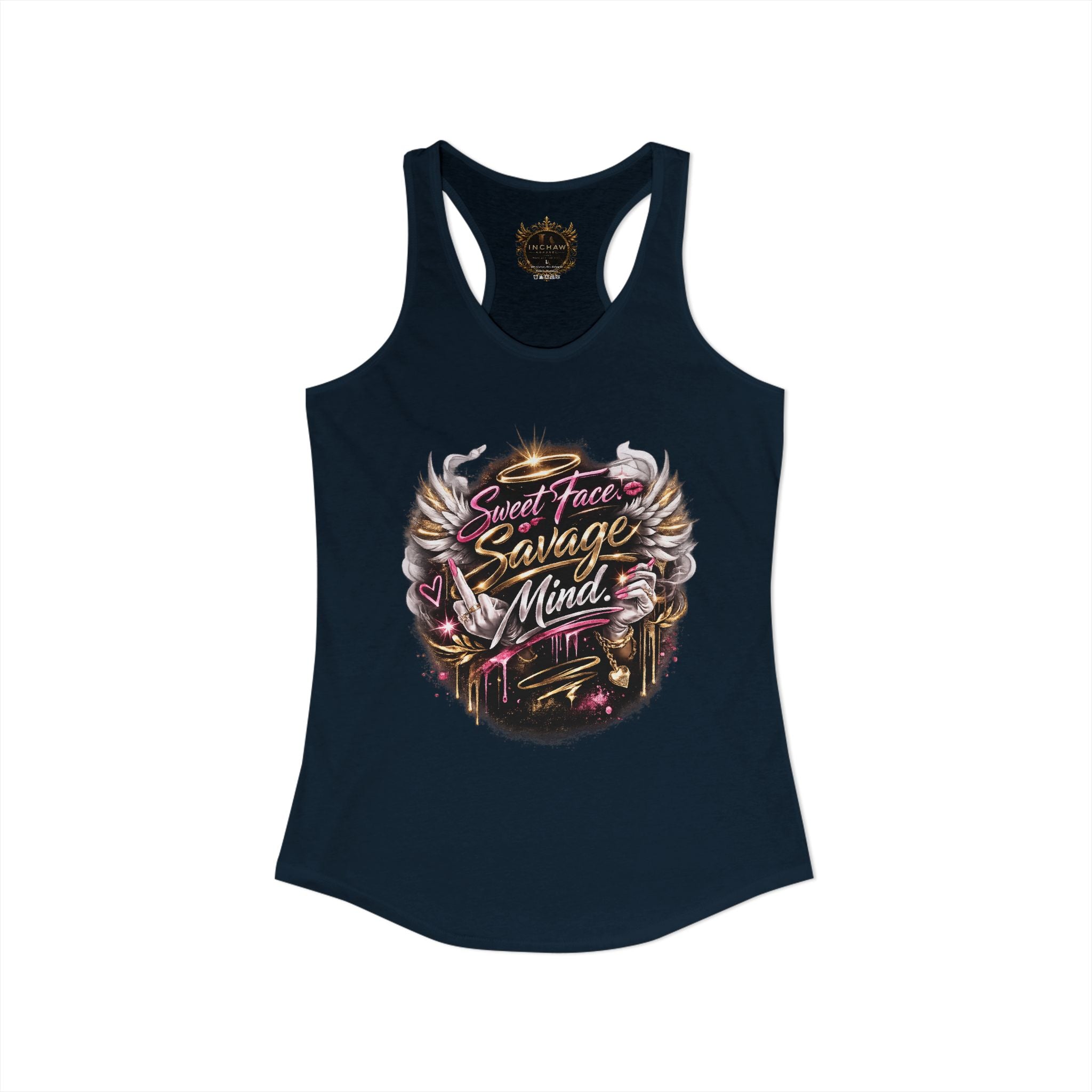 Inchaw Apparel "Sweet Face Savage Mind" Tank Top