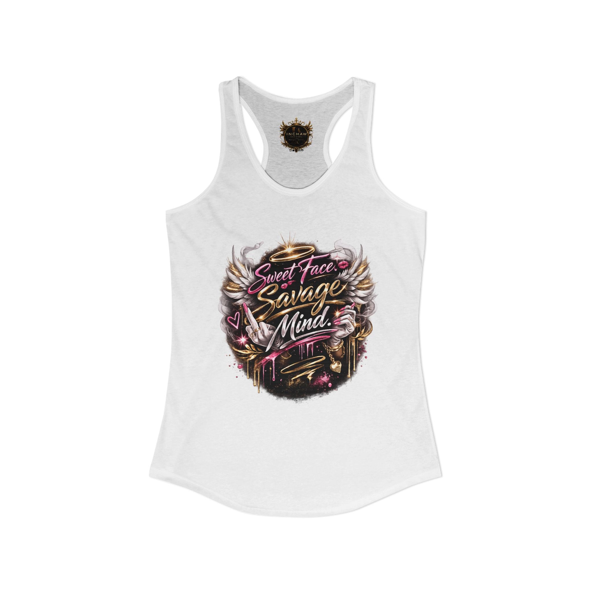 Inchaw Apparel "Sweet Face Savage Mind" Tank Top
