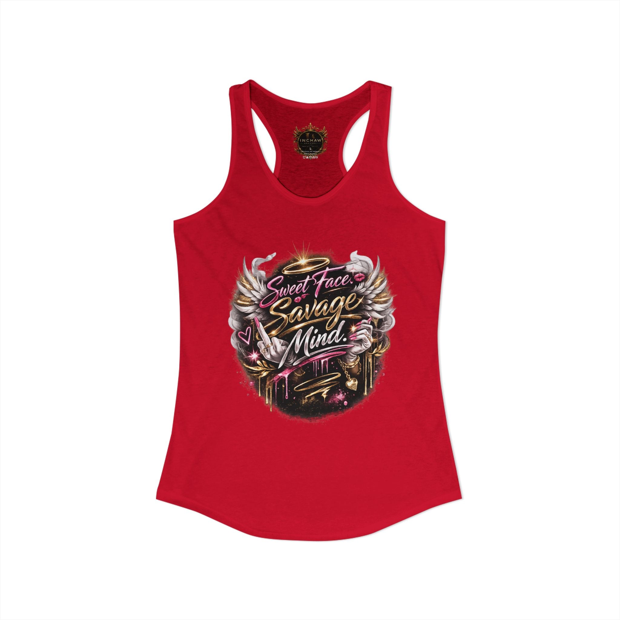 Inchaw Apparel "Sweet Face Savage Mind" Tank Top