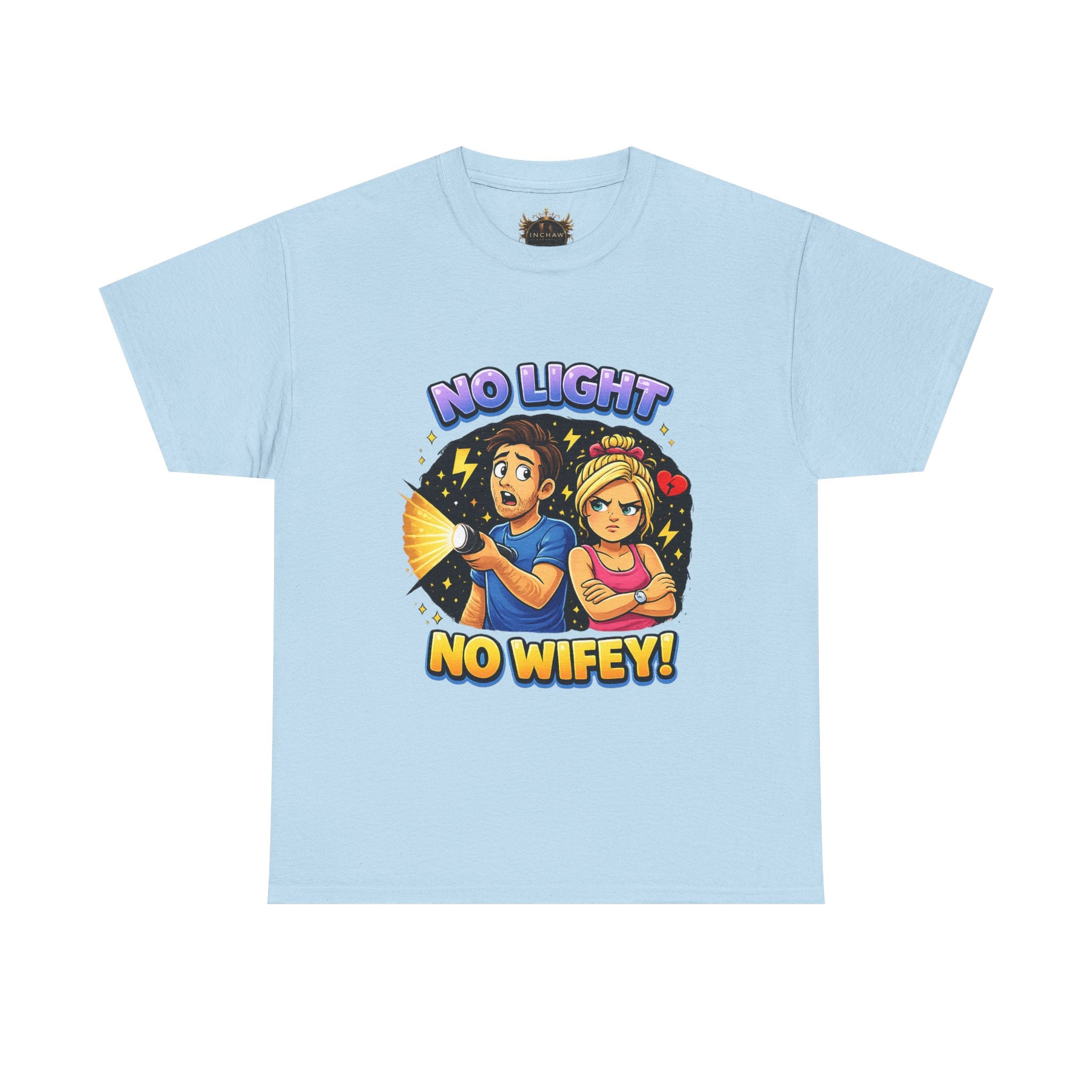 Inchaw Apparel "No Light No Wifey" T-Shirt