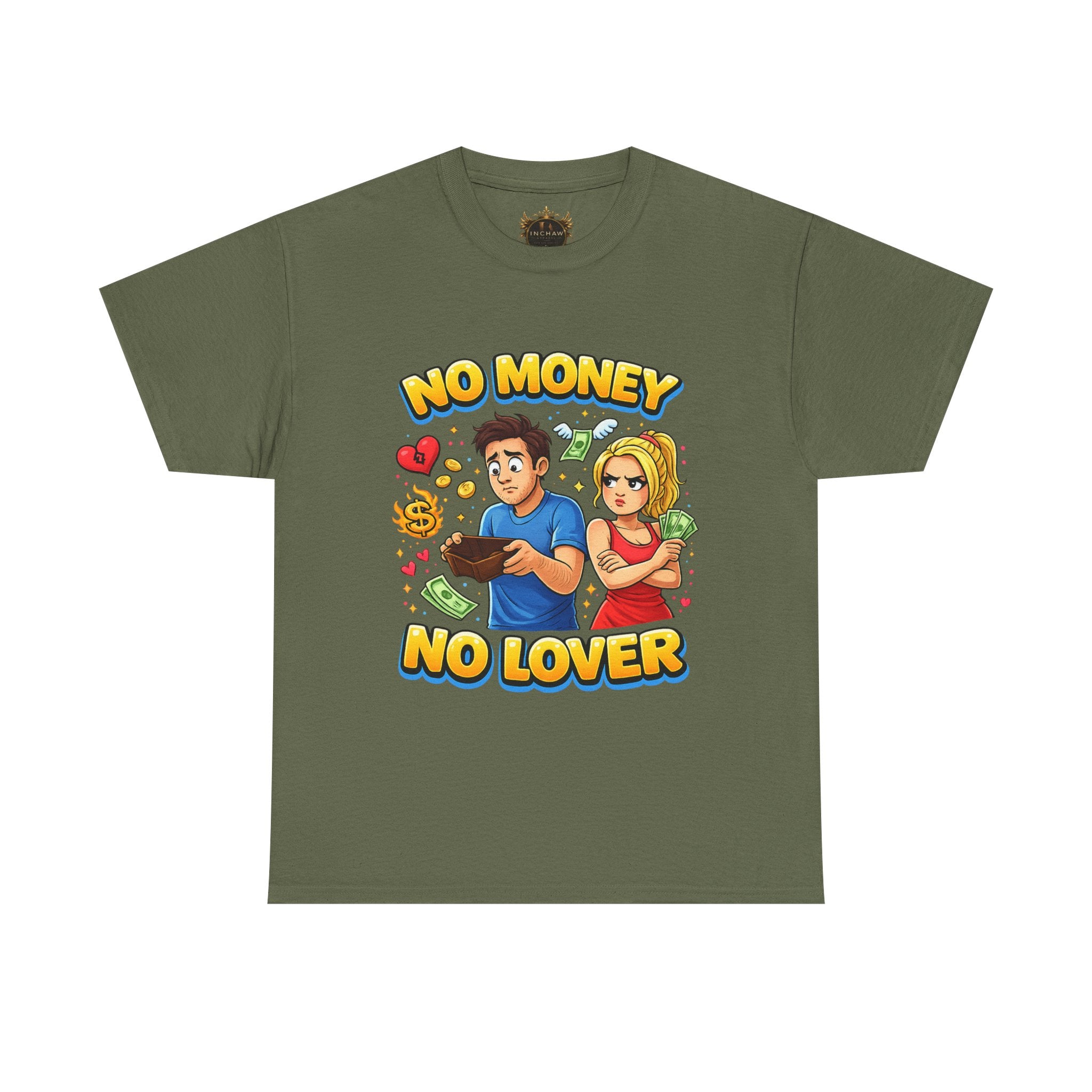Inchaw Apparel "No Money No Lover" T-Shirt