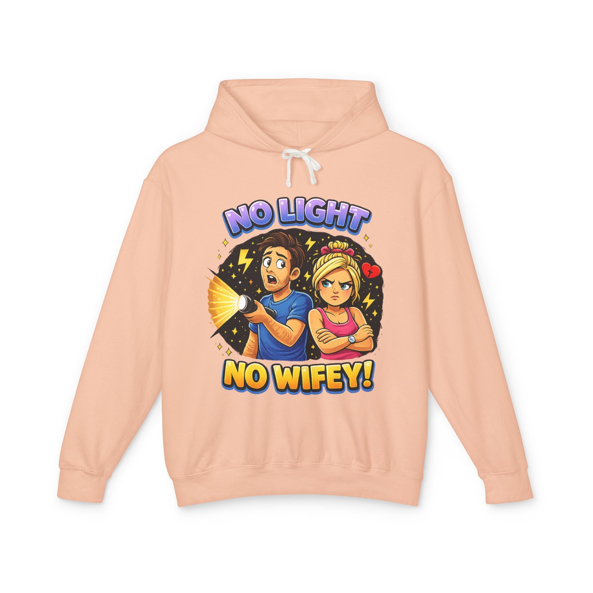 Inchaw Apparel "No Light No Wifey" Hoodie