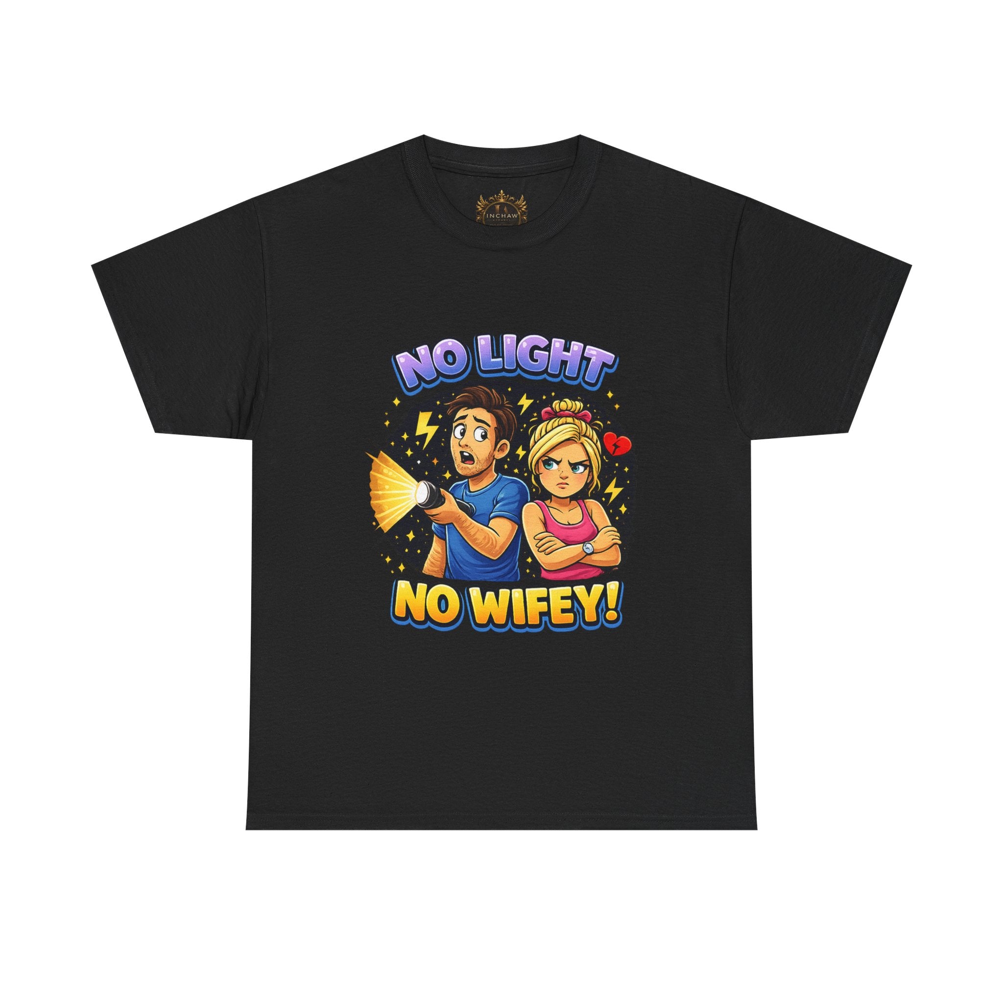 Inchaw Apparel "No Light No Wifey" T-Shirt