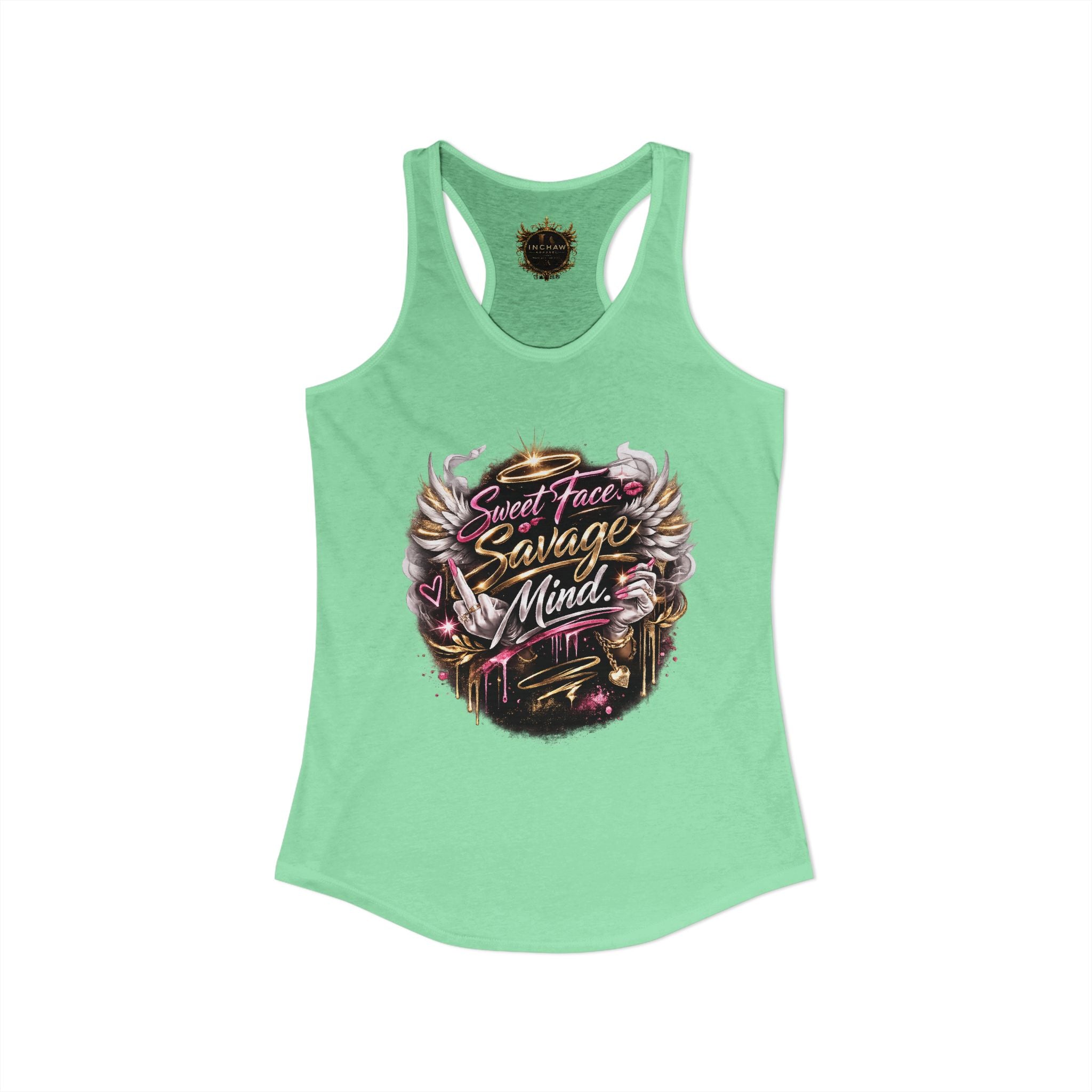 Inchaw Apparel "Sweet Face Savage Mind" Tank Top