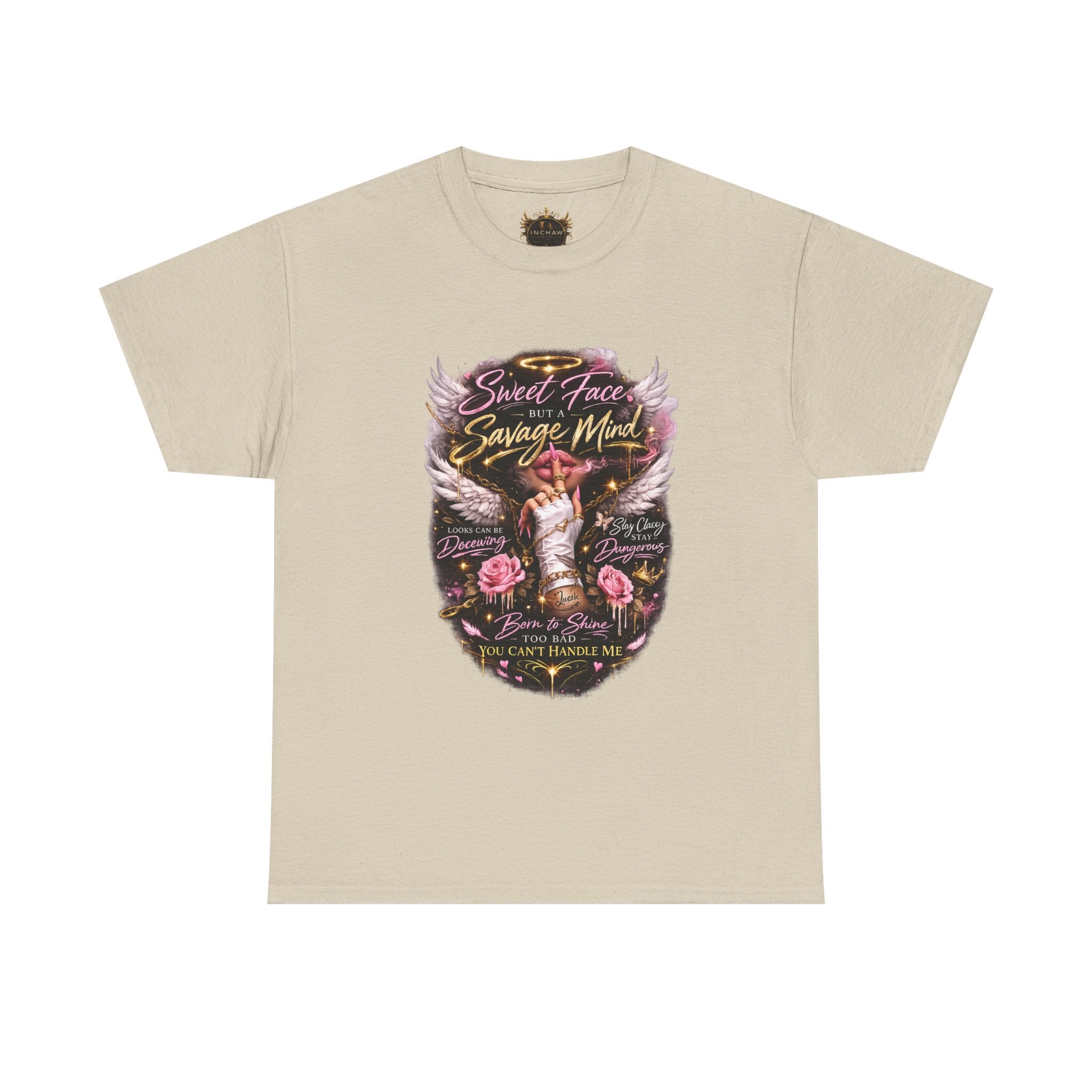 Inchaw Apparel "Sweet Face Savage Mind" T-Shirt