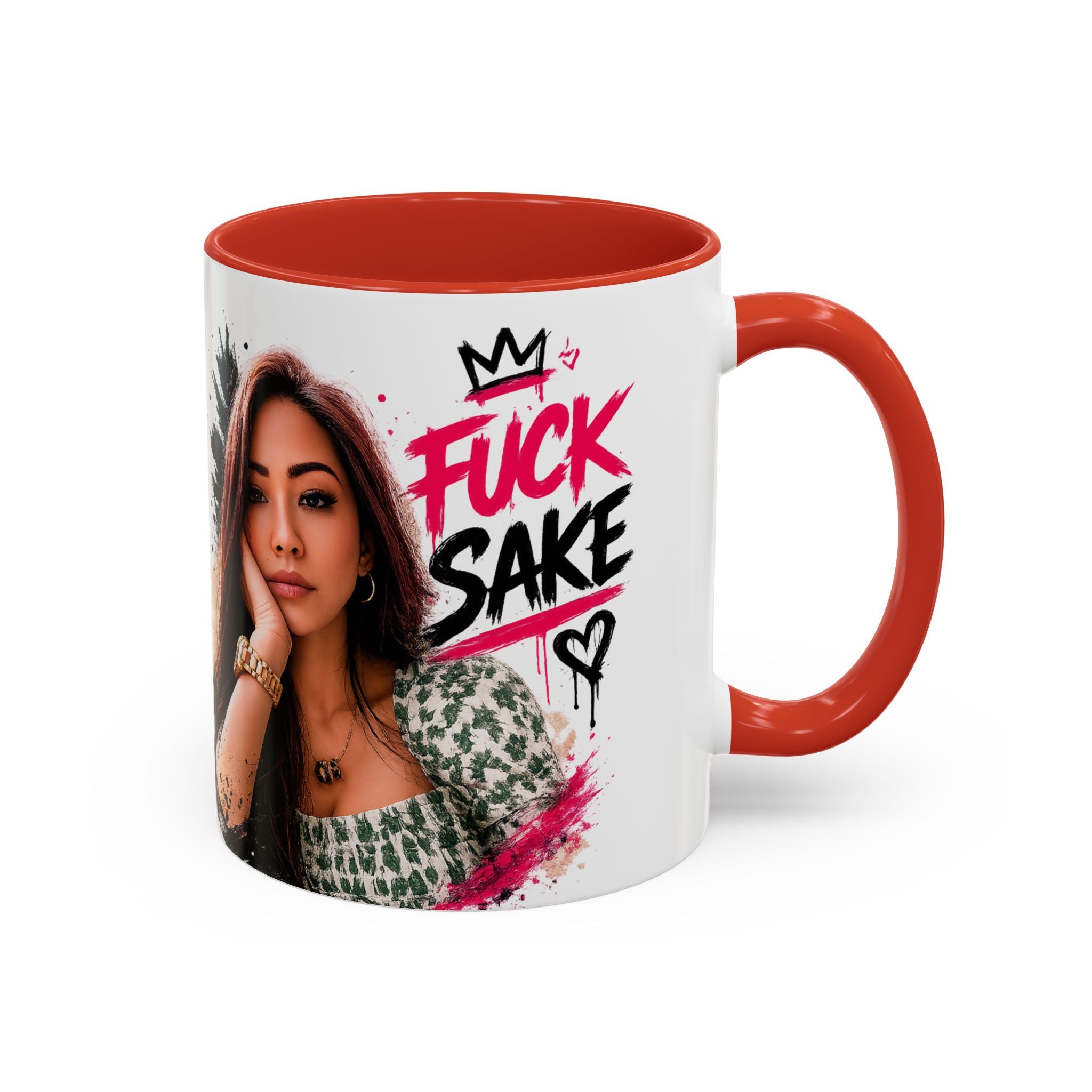Inchaw Apparel “F*ck Sake” Graffiti Photo Coffee Cup