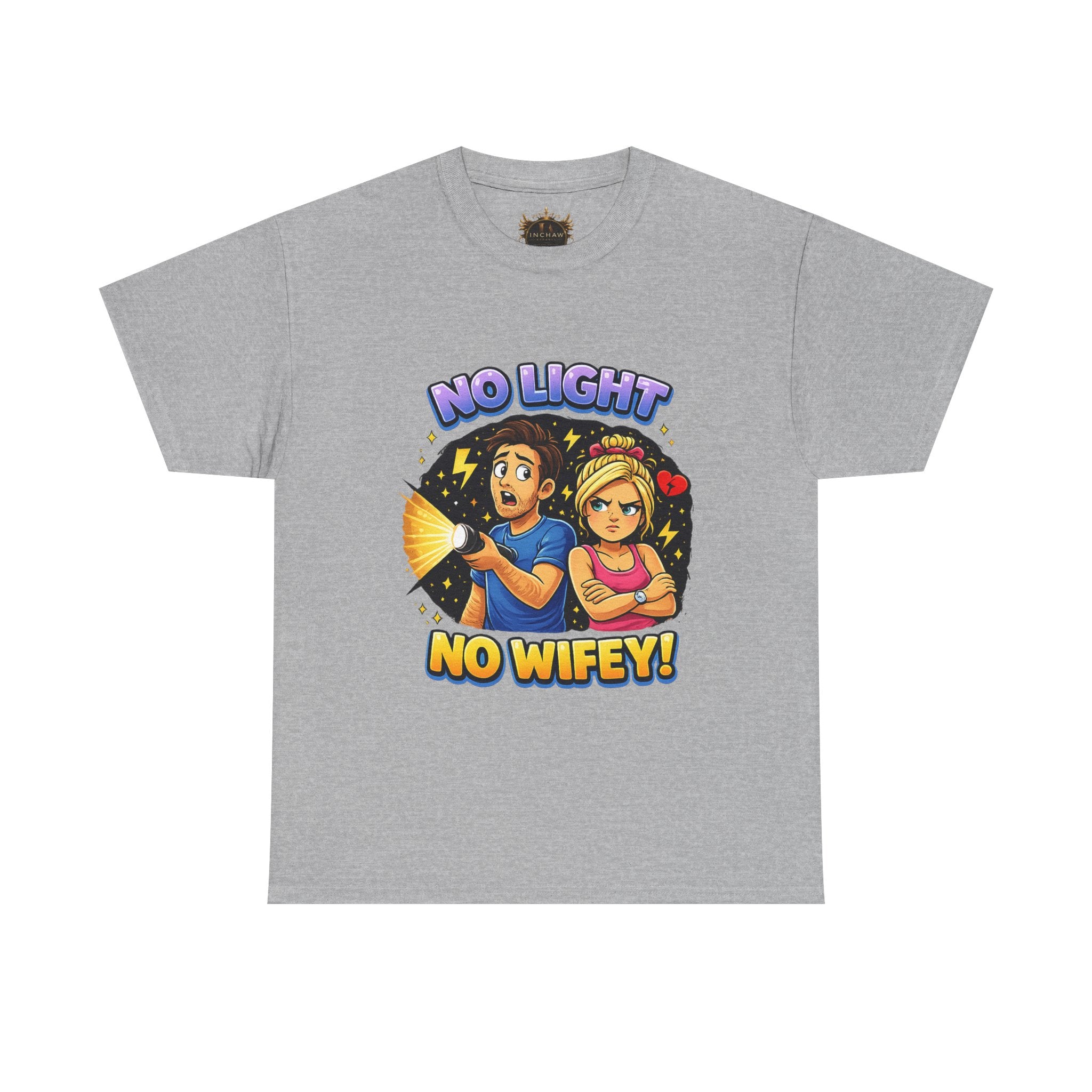 Inchaw Apparel "No Light No Wifey" T-Shirt