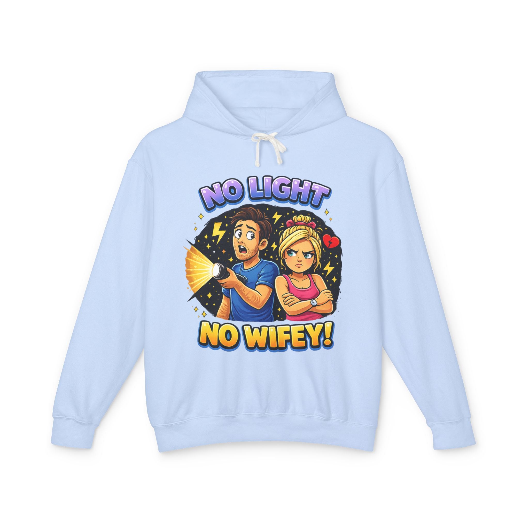 Inchaw Apparel "No Light No Wifey" Hoodie