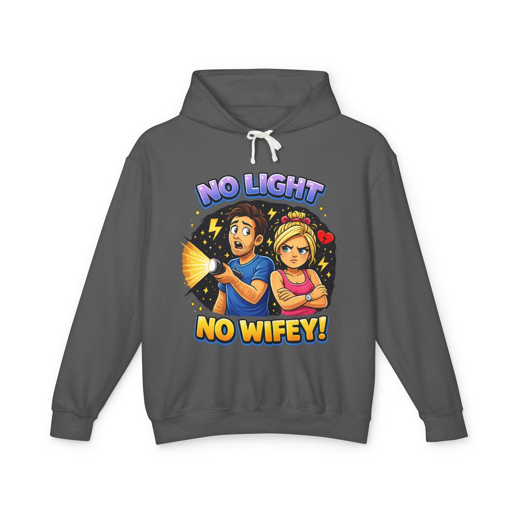 Inchaw Apparel "No Light No Wifey" Hoodie