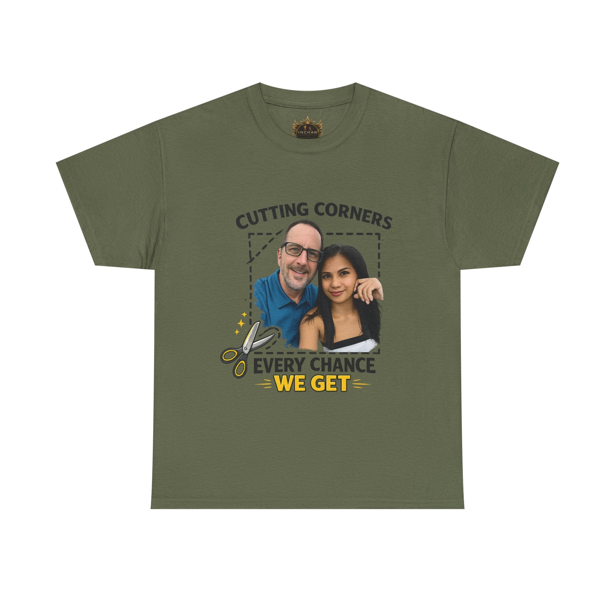 Inchaw Apparel "Cutting Corners Photo" T-shirt