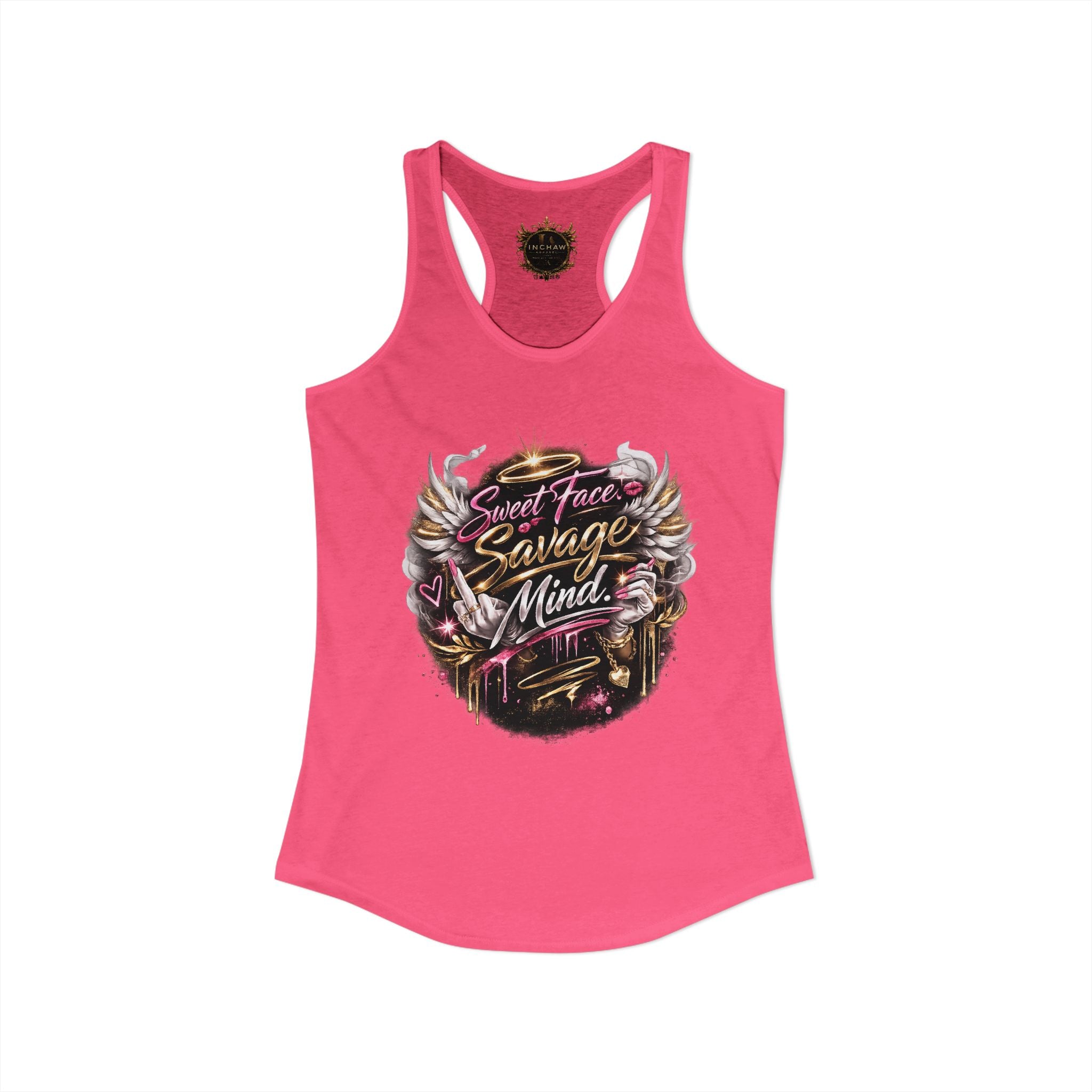 Inchaw Apparel "Sweet Face Savage Mind" Tank Top