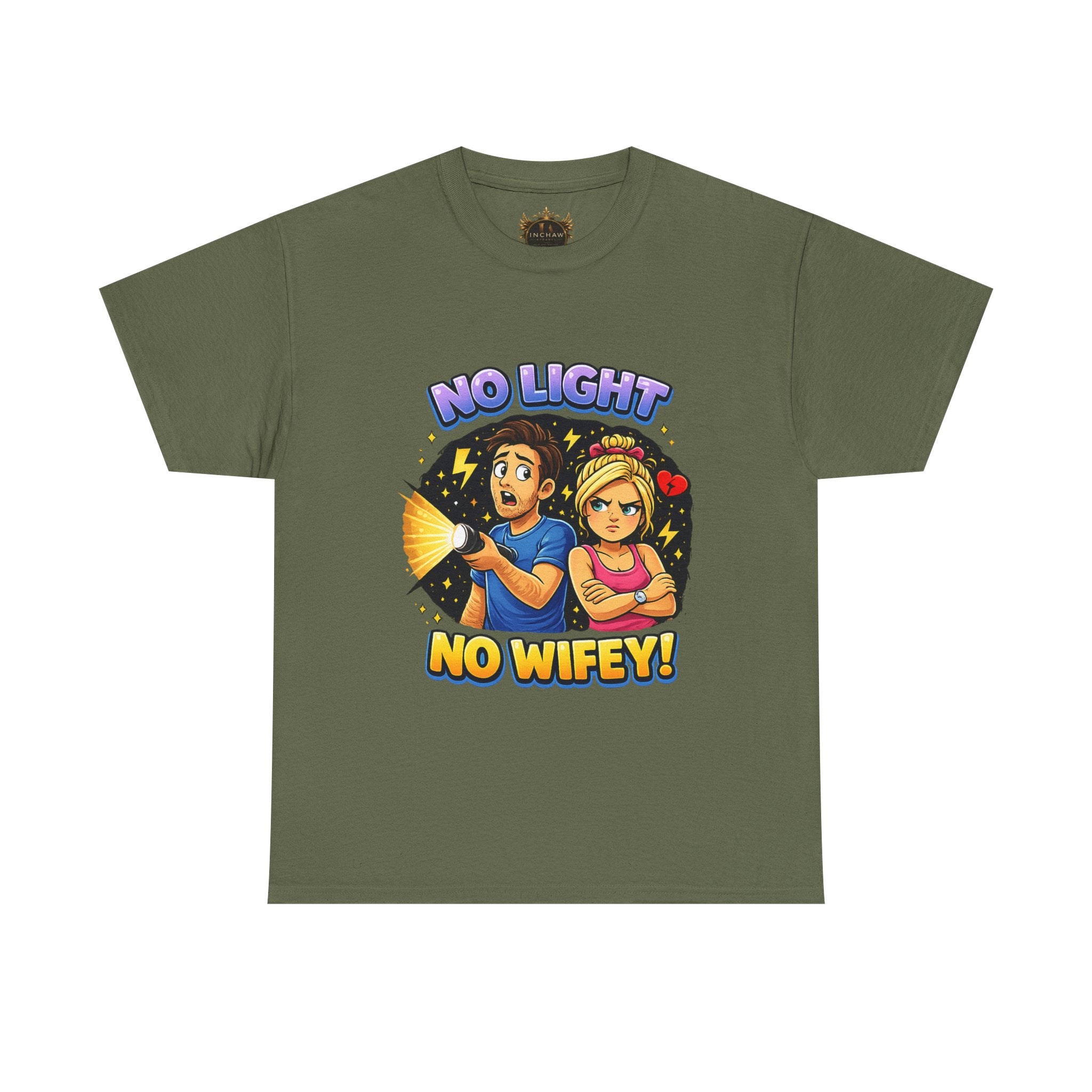 Inchaw Apparel "No Light No Wifey" T-Shirt