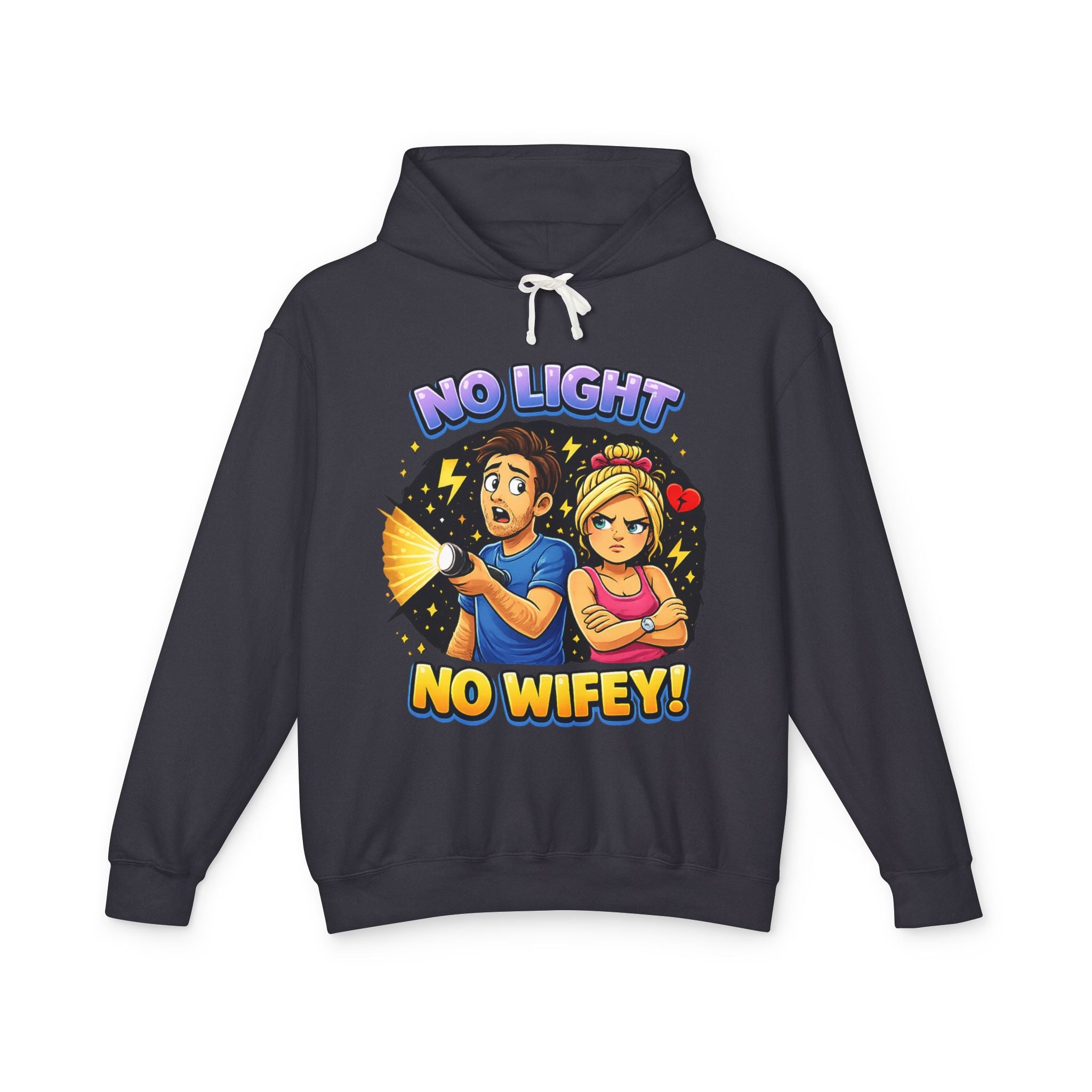 Inchaw Apparel "No Light No Wifey" Hoodie