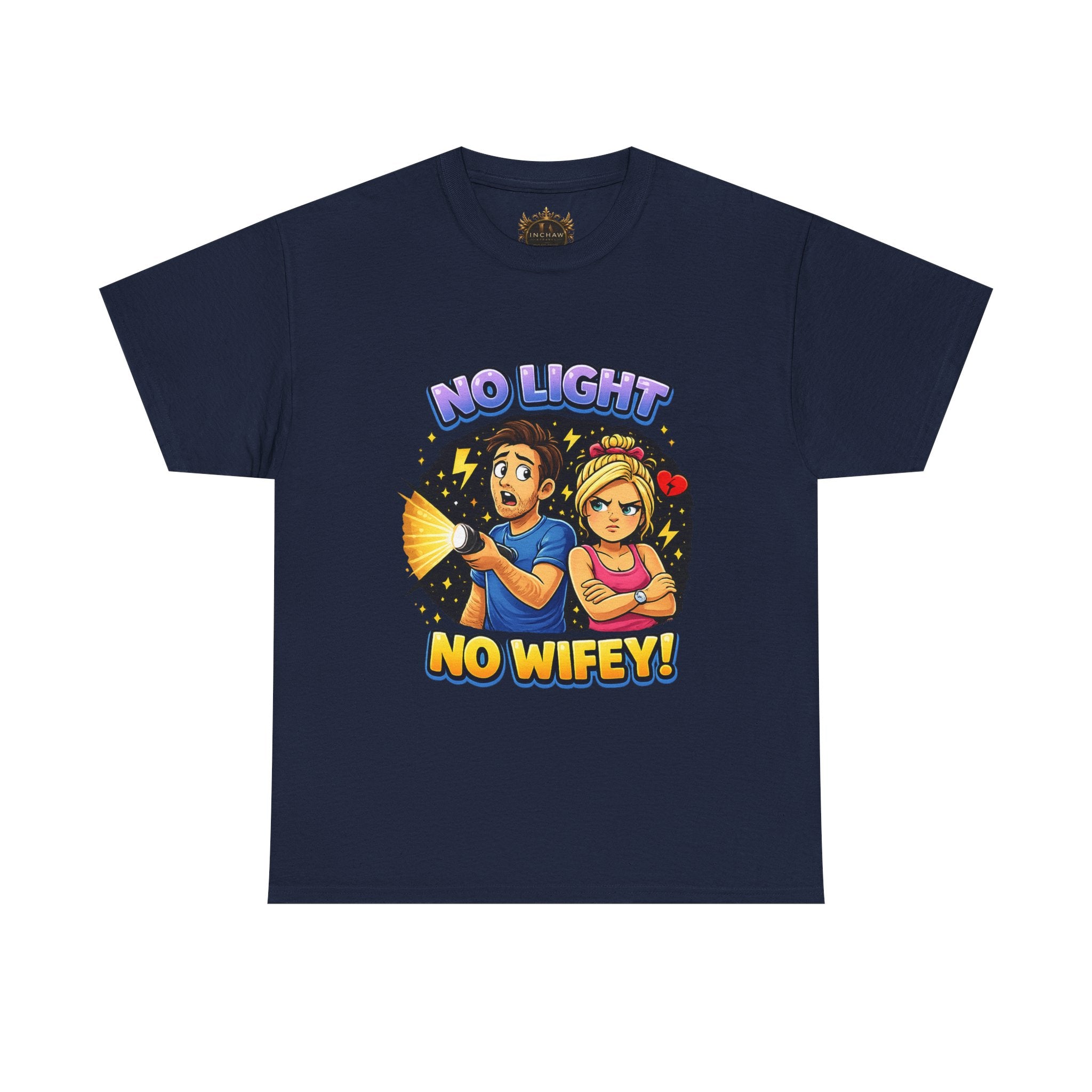 Inchaw Apparel "No Light No Wifey" T-Shirt