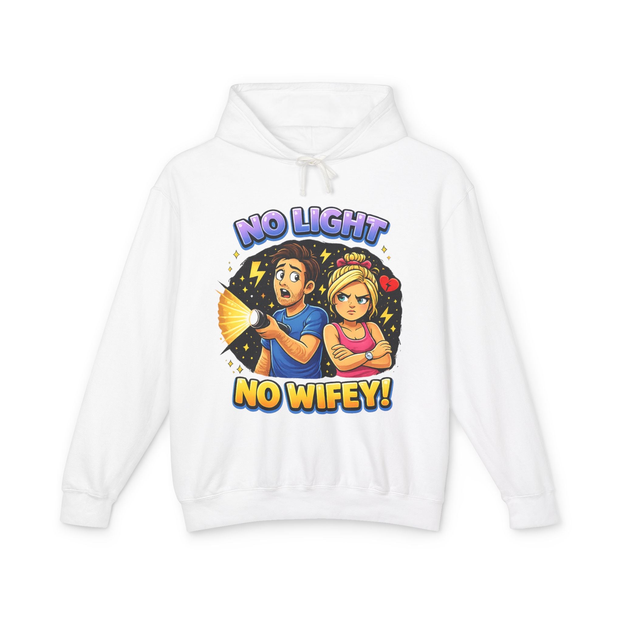 Inchaw Apparel "No Light No Wifey" Hoodie