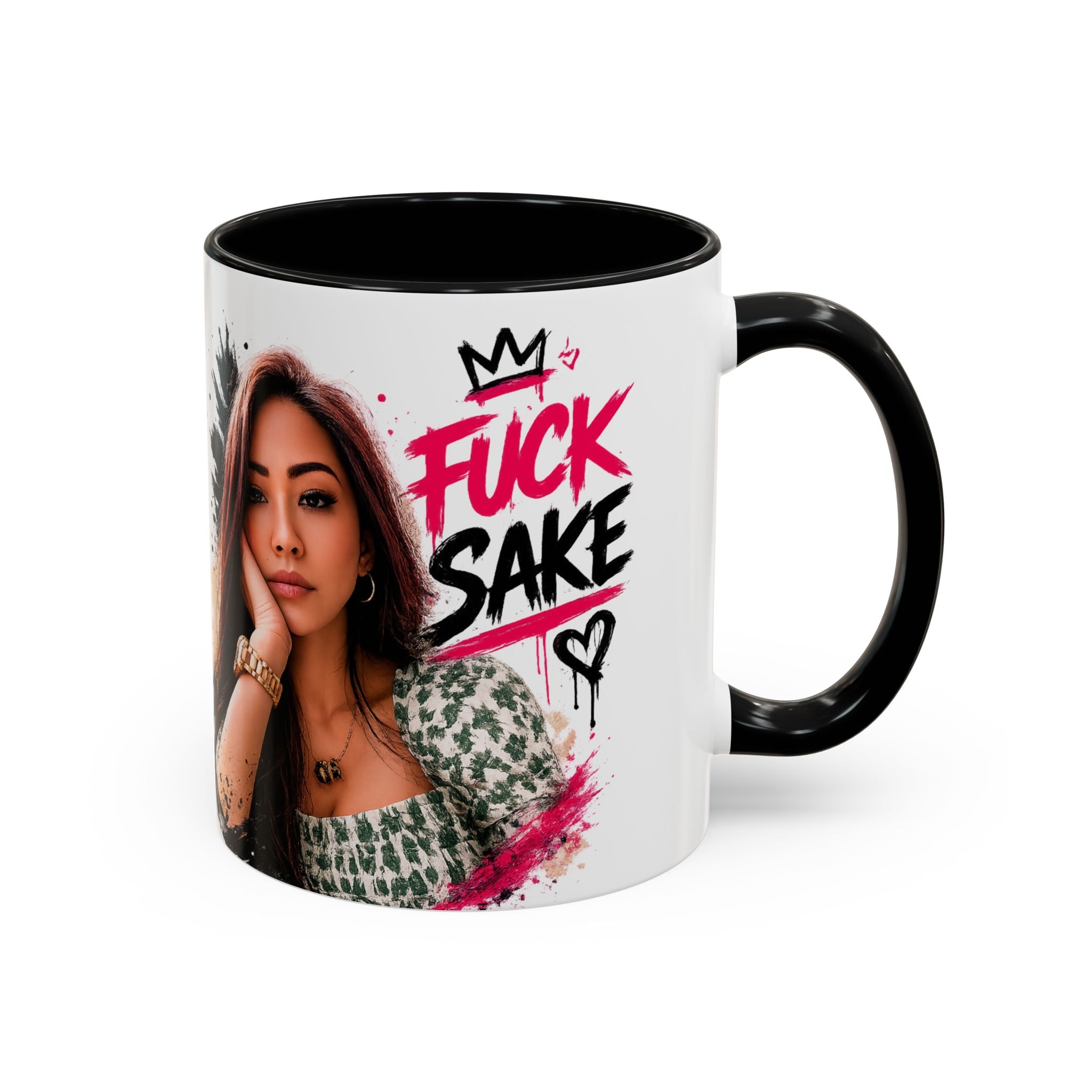 Inchaw Apparel “F*ck Sake” Graffiti Photo Coffee Cup
