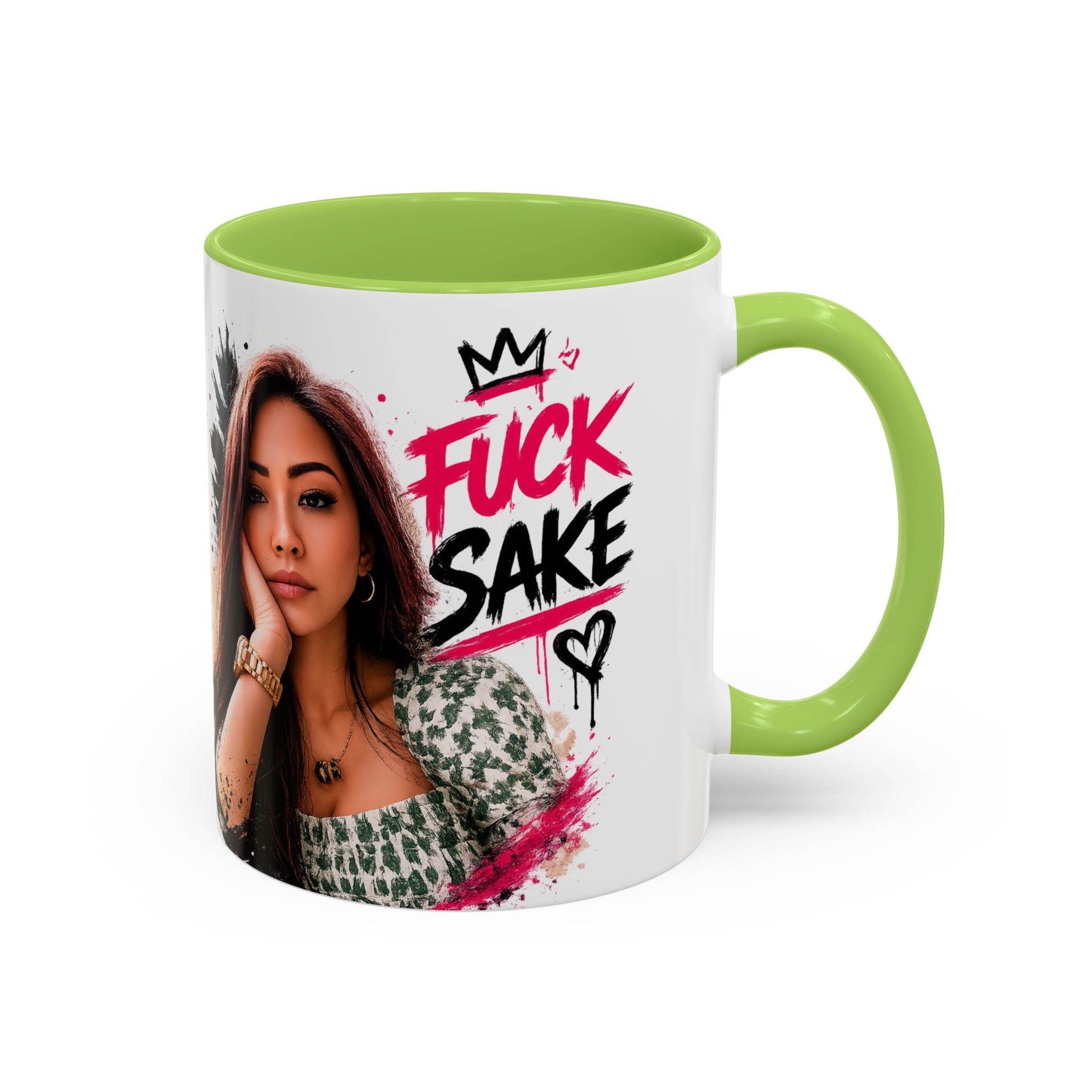 Inchaw Apparel “F*ck Sake” Graffiti Photo Coffee Cup