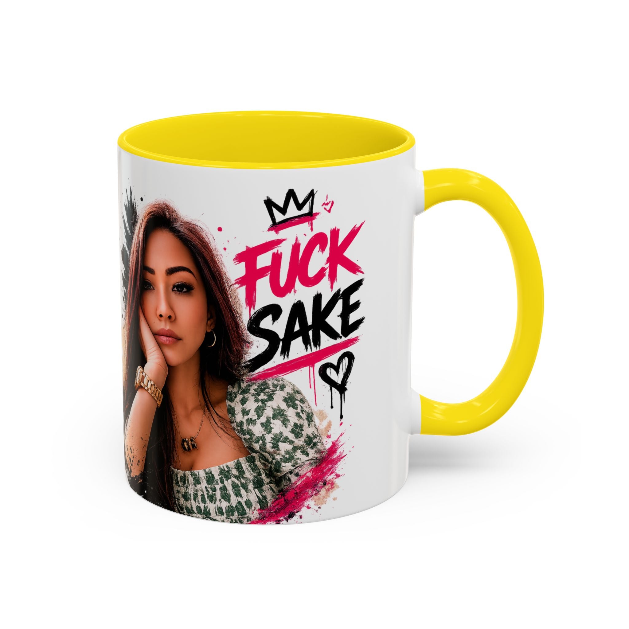 Inchaw Apparel “F*ck Sake” Graffiti Photo Coffee Cup
