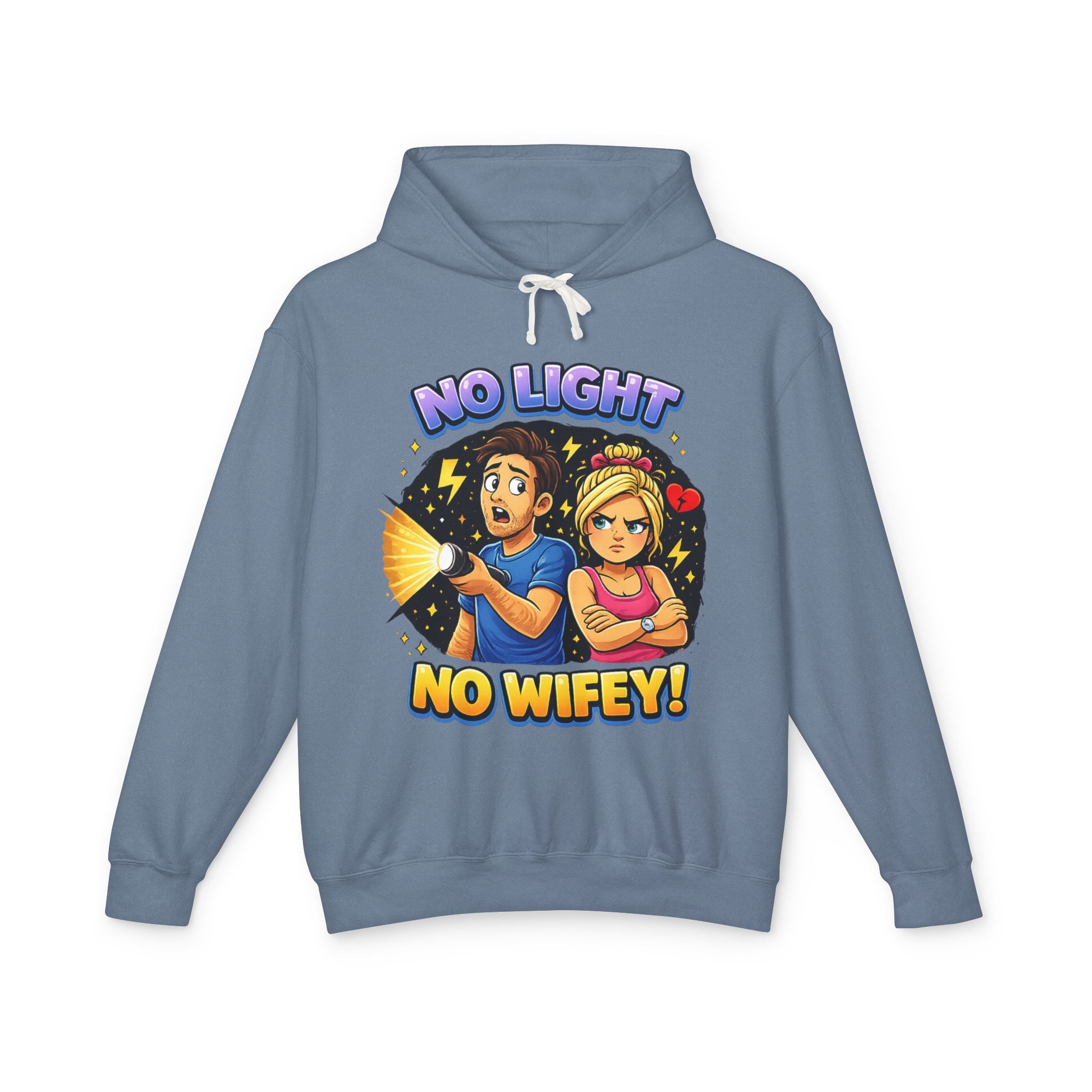 Inchaw Apparel "No Light No Wifey" Hoodie