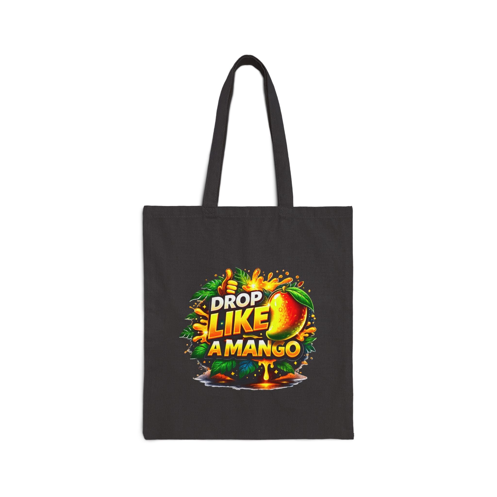 Inchaw Apparel "Drop Like a Mango" Canvas Tote Bag