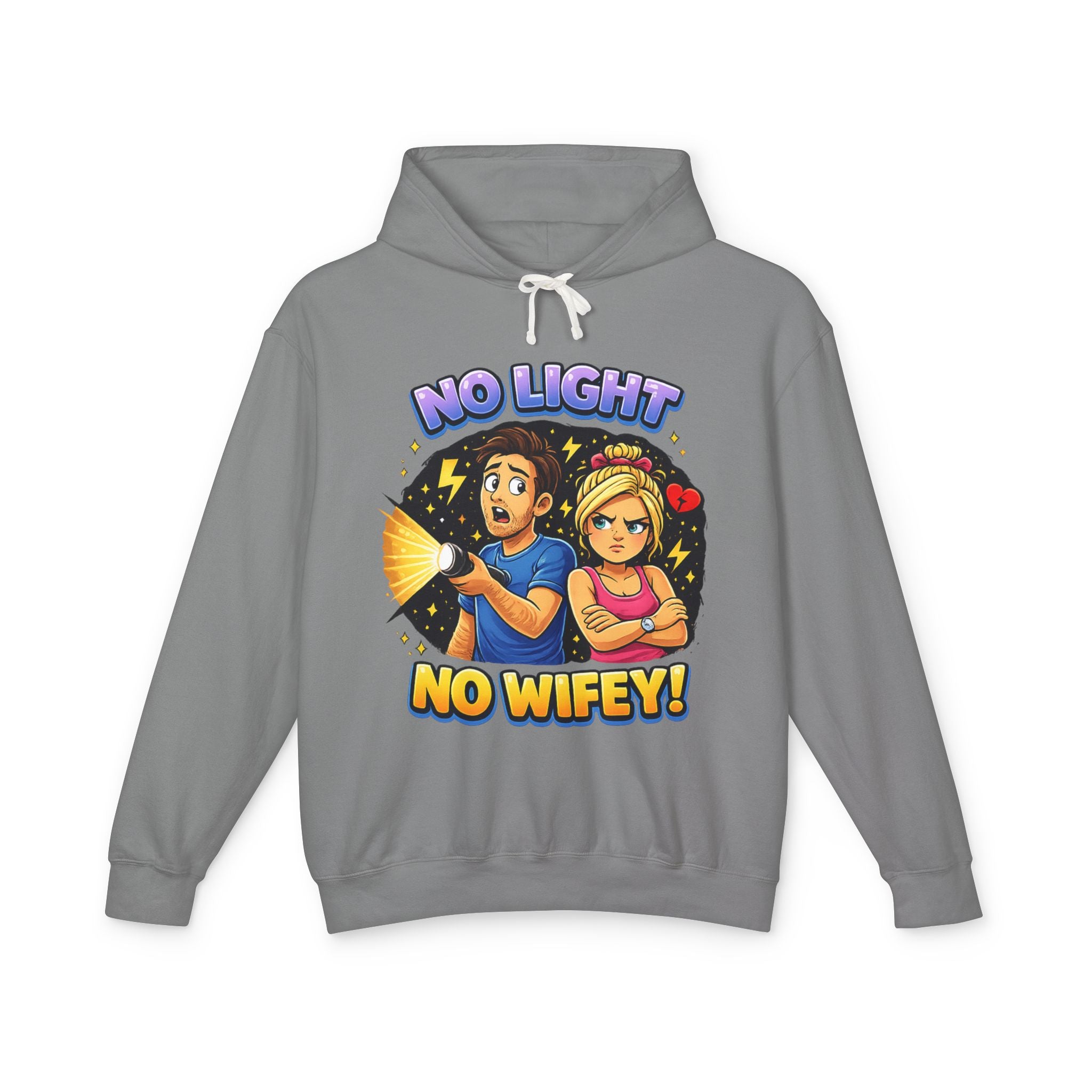 Inchaw Apparel "No Light No Wifey" Hoodie