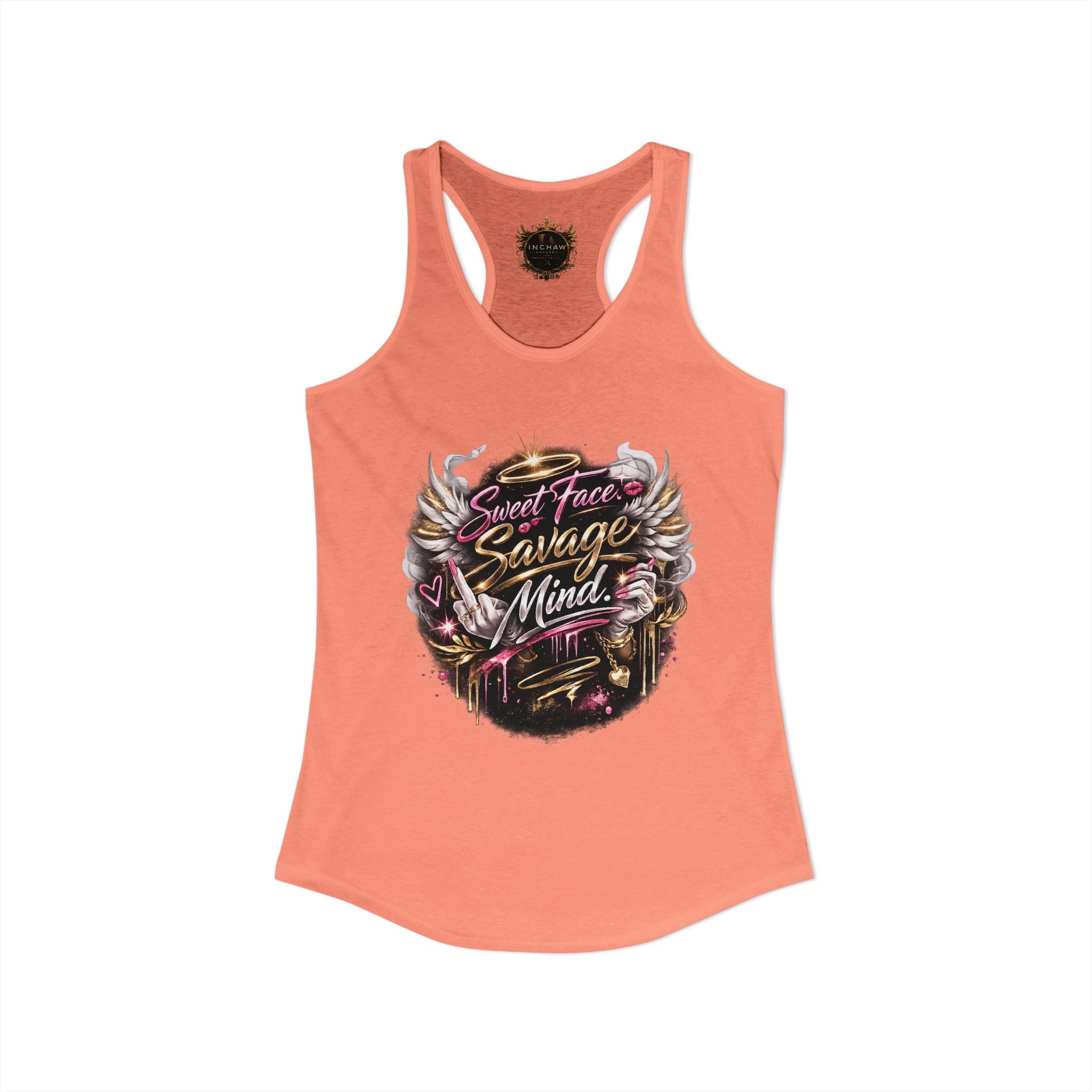 Inchaw Apparel "Sweet Face Savage Mind" Tank Top